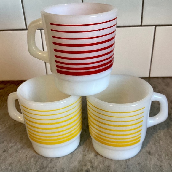 Pyrex Termocrisa Other - Vintage Termocrisa Mug set of 3